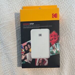 Kodak Step Instant Mobile Photo Printer - White